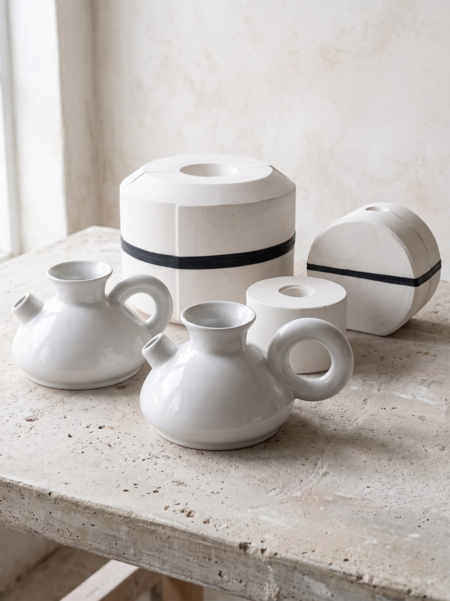 Porcelánová konvička.